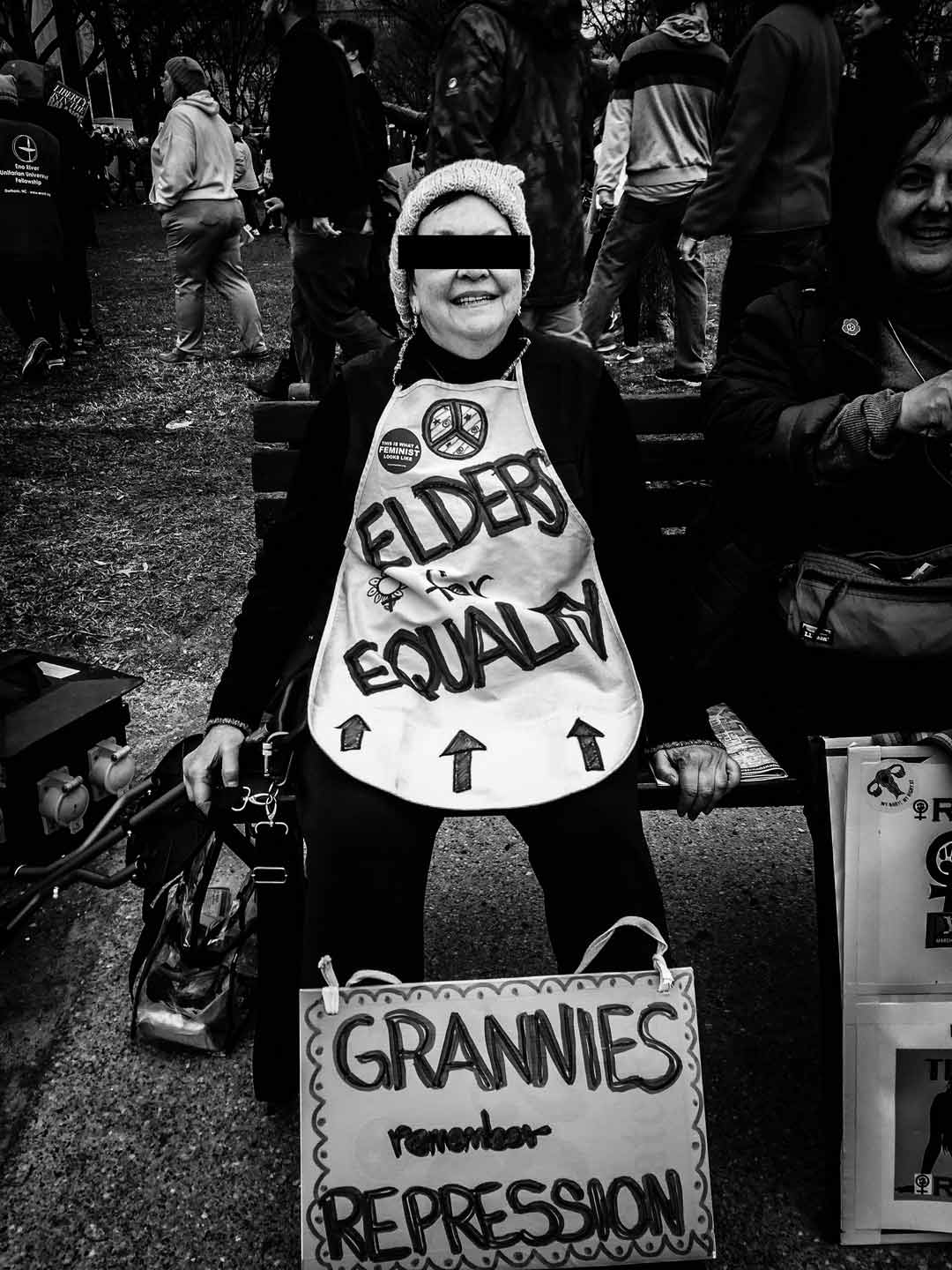Equality by Diane Meier M.D. Women’s March Washington D.C., 2017.