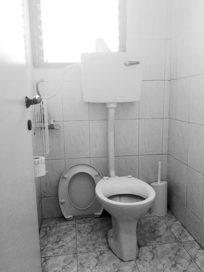 Bathroom-with-no-seat Photograph by Yitzi Katz