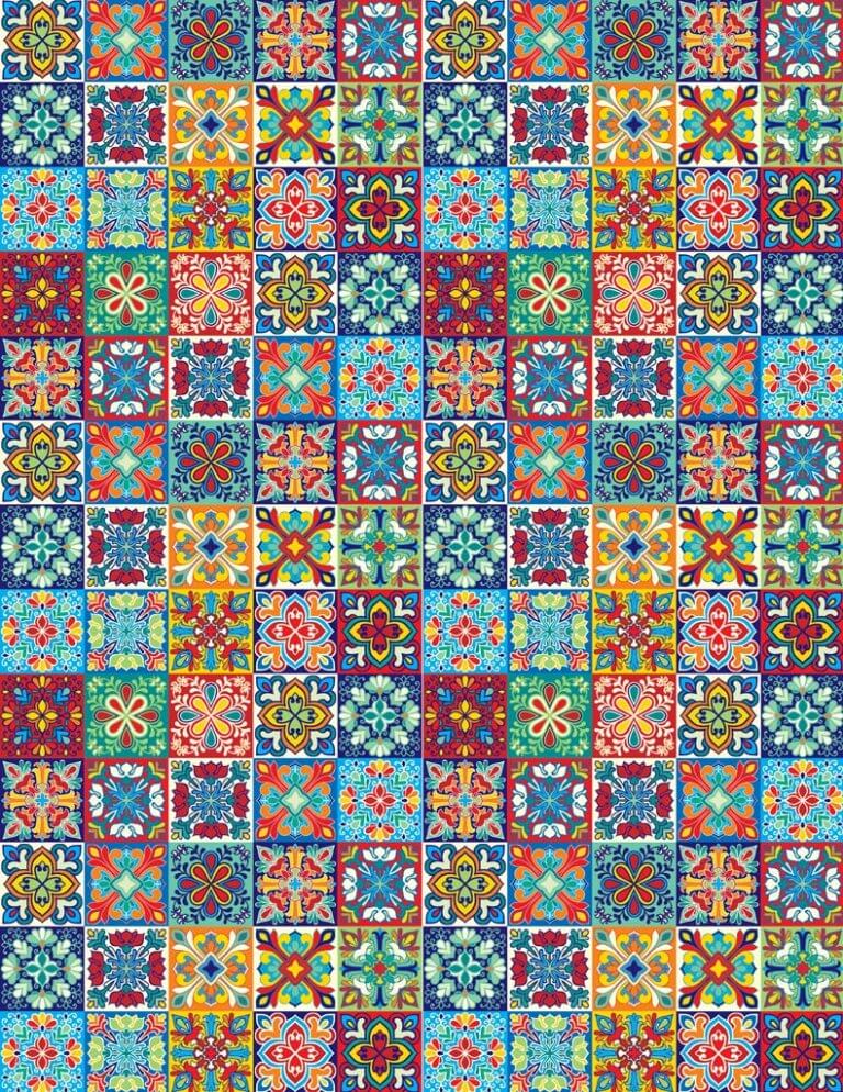 Beirut-tiles Illustration by Maria Labetskaia / Shutterstock.com