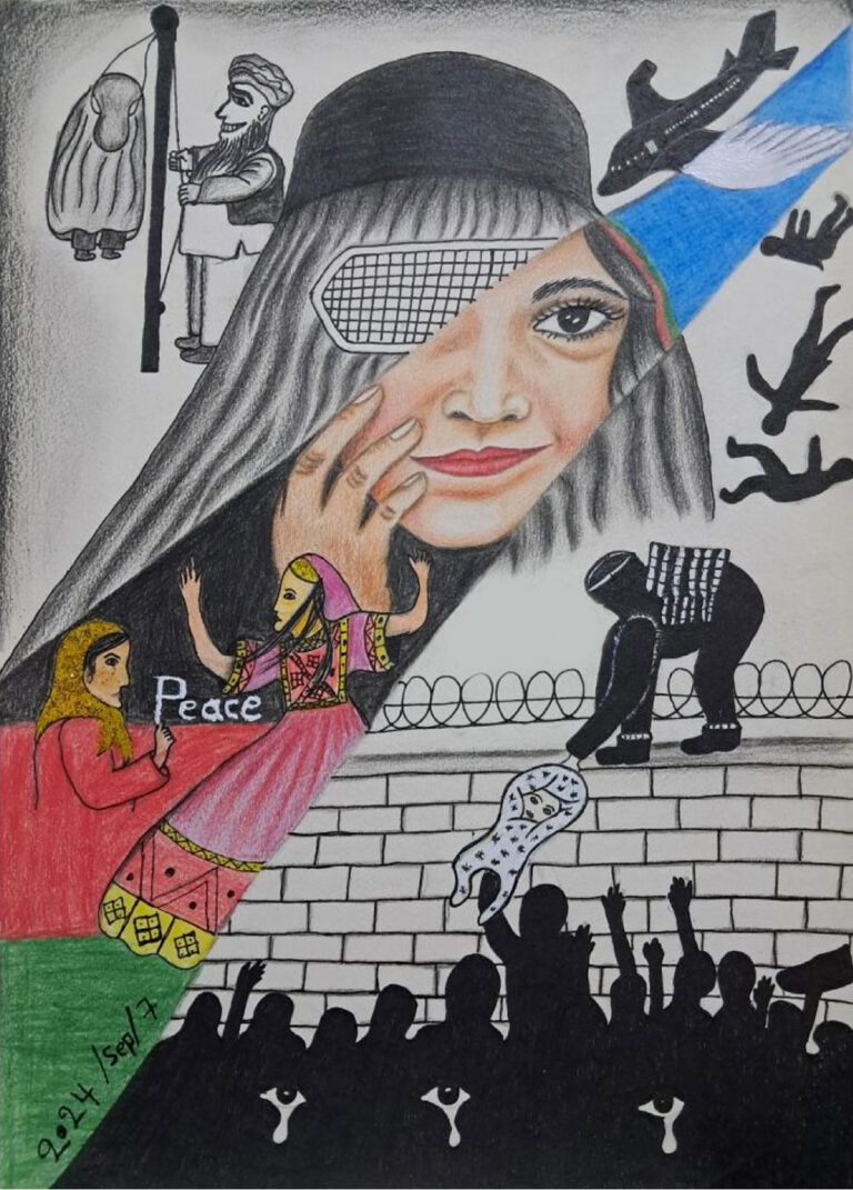 Ava-Art-Day-the-Taliban-Came We Are the Light: No. 1