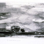 Oil monotype with Chine-collé 19” x 30” © Margaret Vega