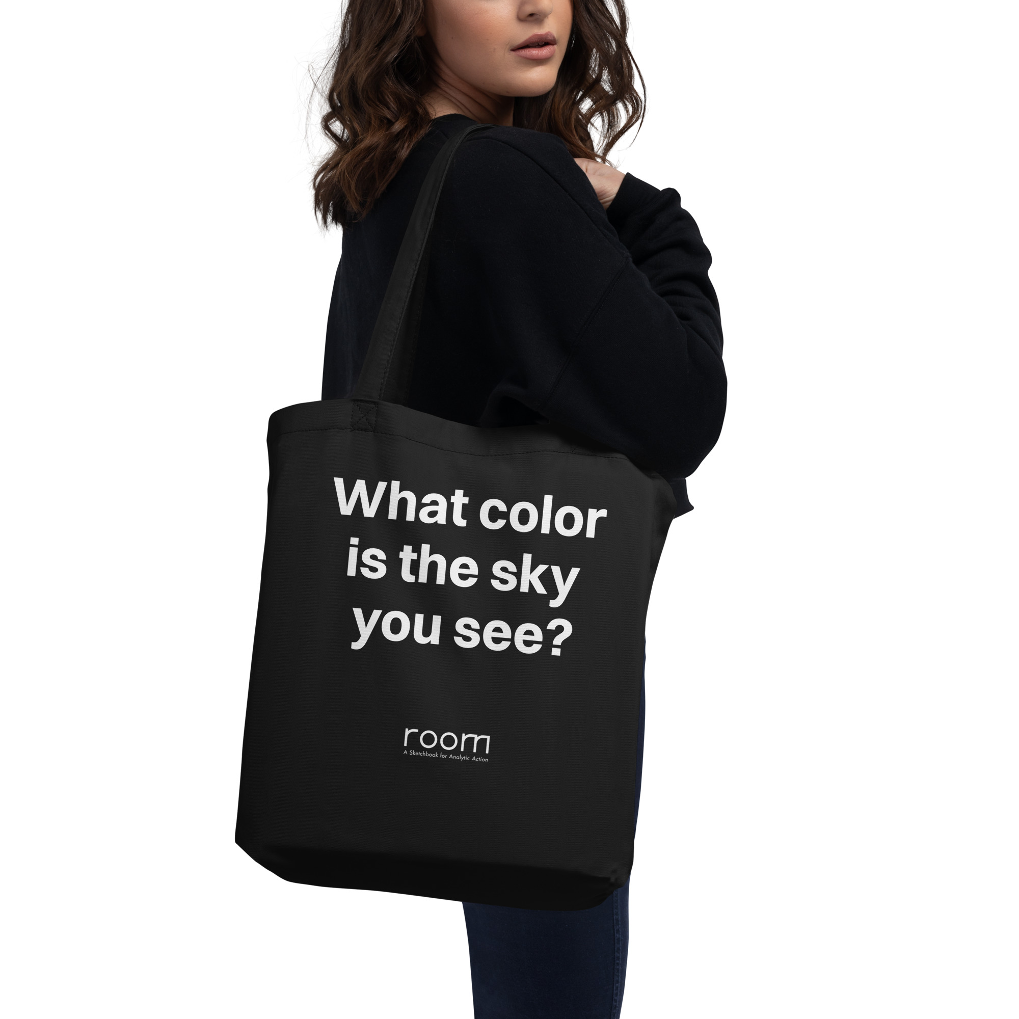 What Color is the Sky You See Tote Bag - Image 3