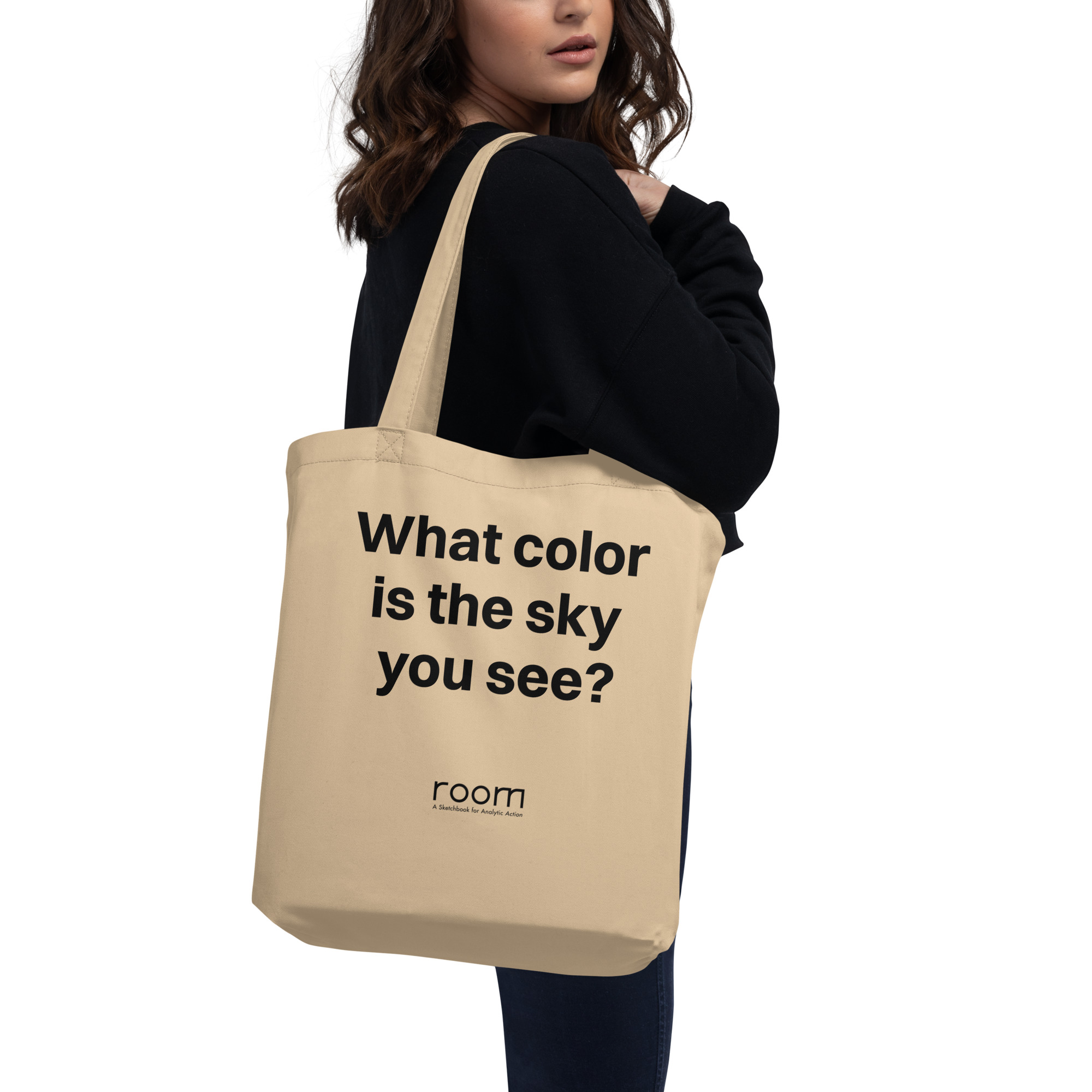 What Color is the Sky You See Tote Bag - Image 5