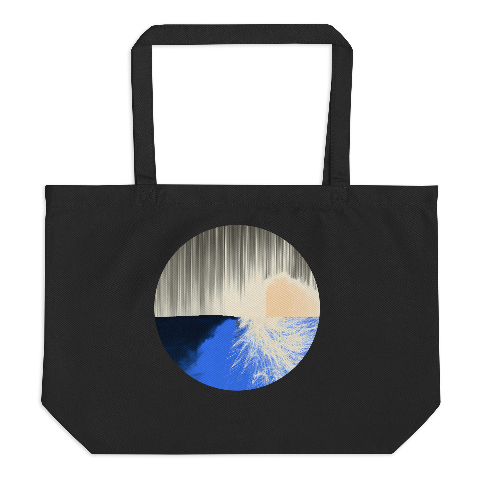 What Color is the Sky You See Large Tote Bag - Image 2