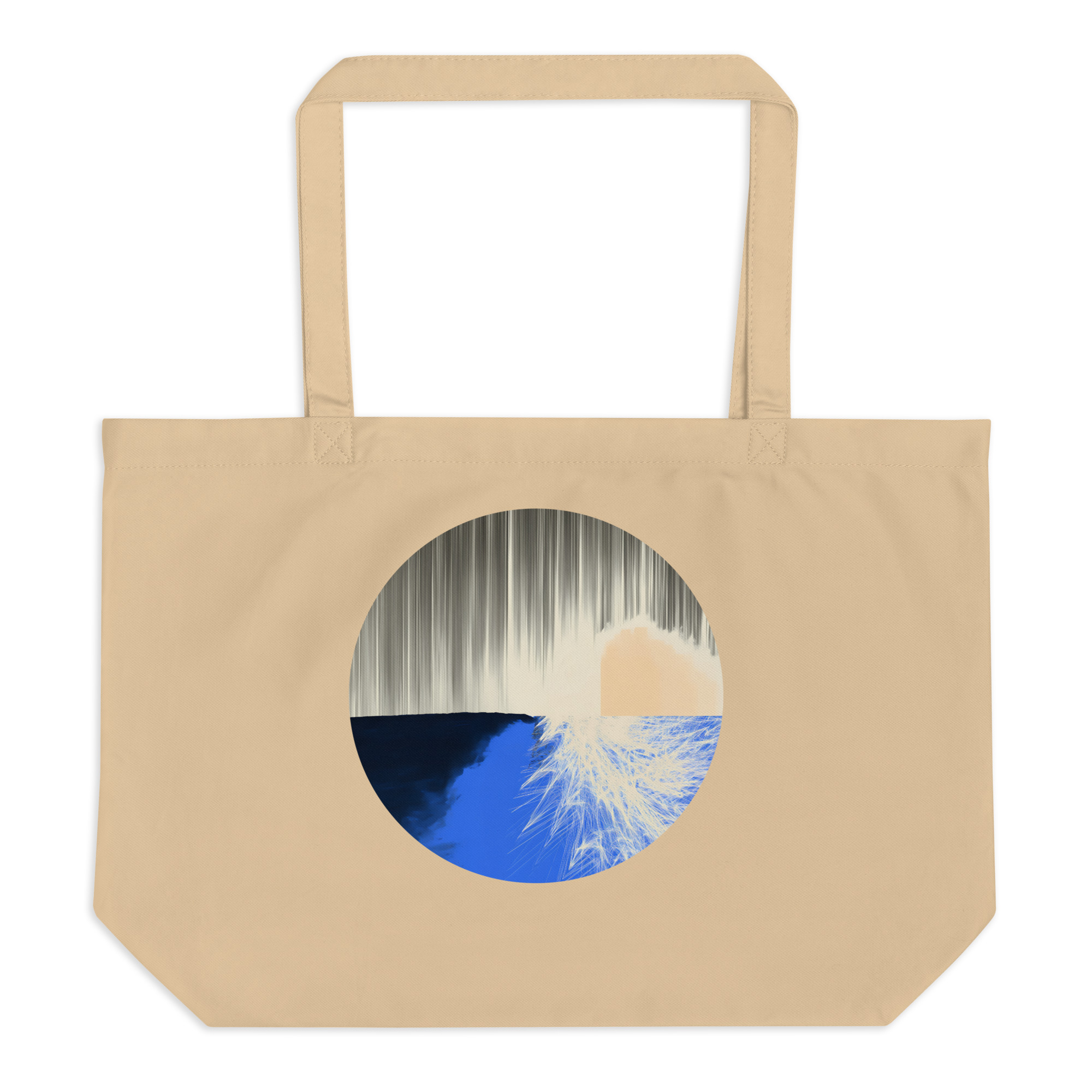 What Color is the Sky You See Large Tote Bag - Image 4